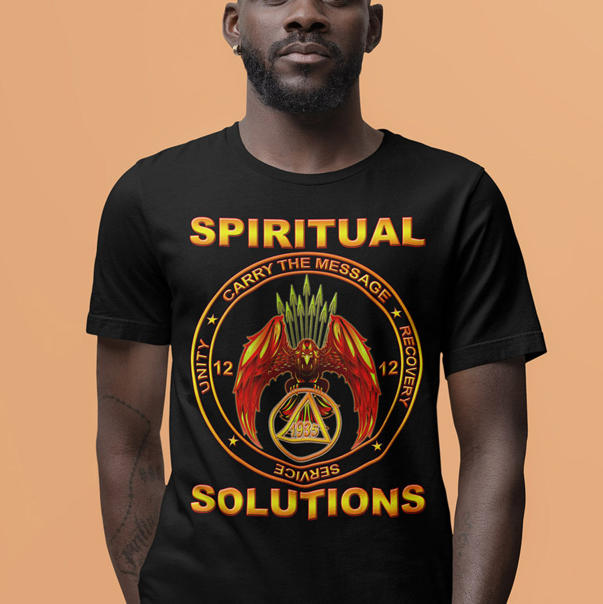 Spiritual Solution V.2 AA dtg Tee