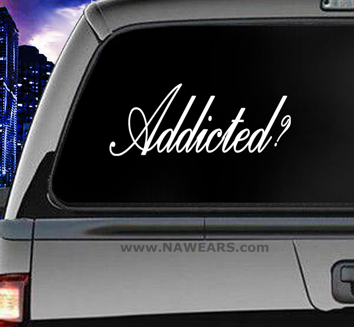 Win Decal - Addicted?