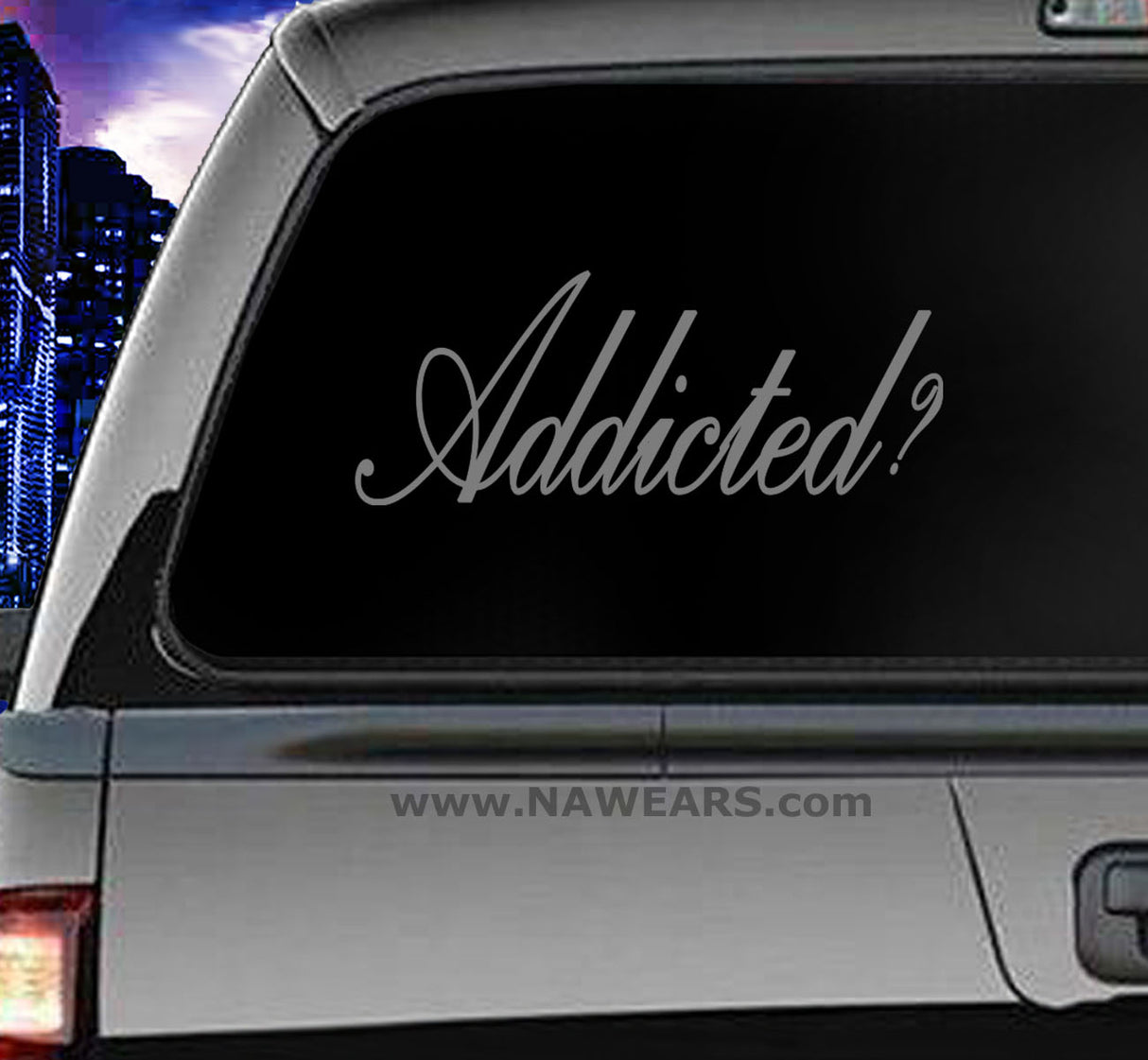 Win Decal - Addicted?