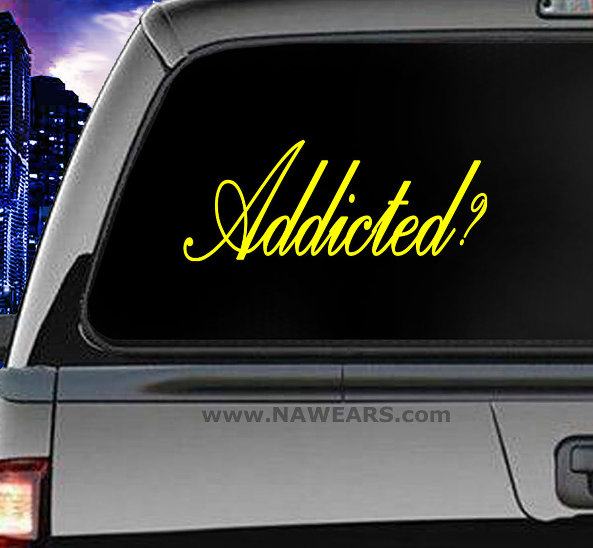 Win Decal - Addicted?