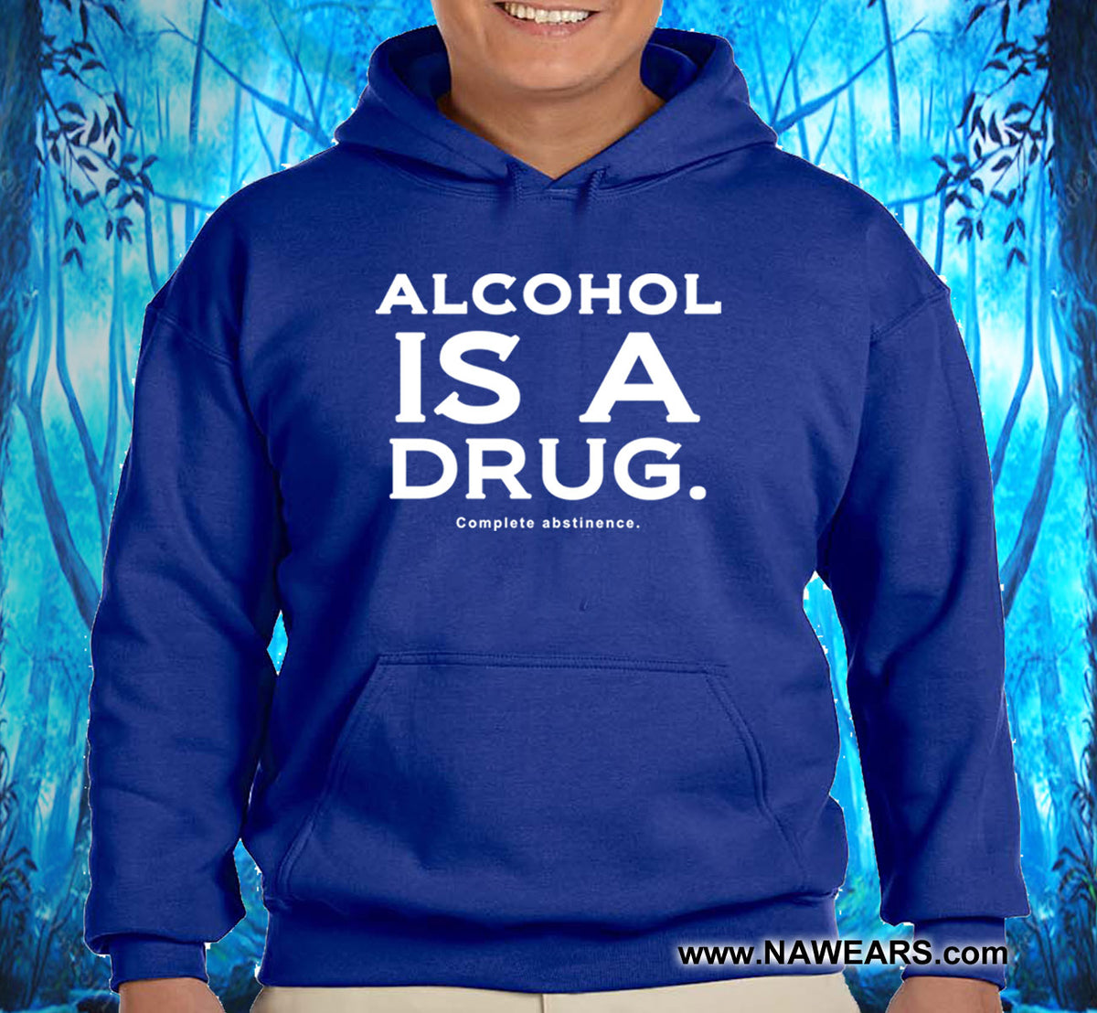 Alcohol Is A Drug Pullover Hoodie