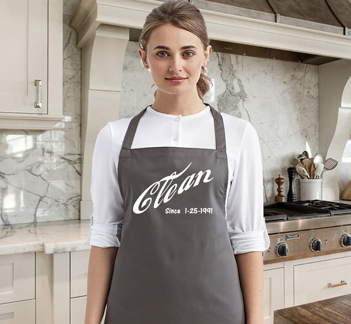 Apron - Cola Style Clean Time Apron