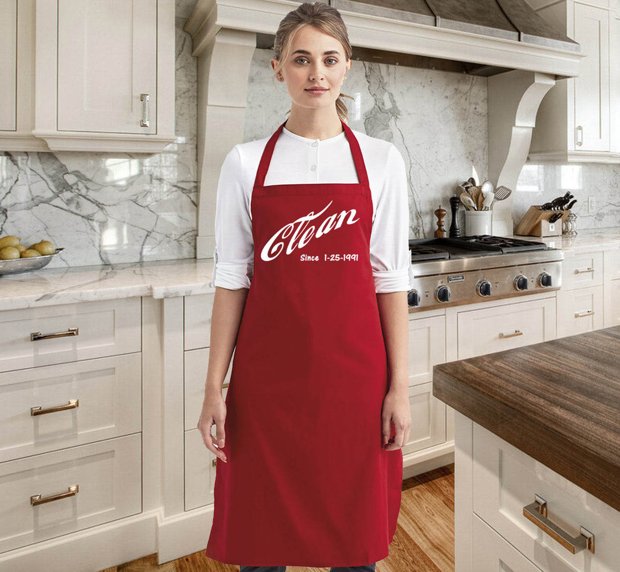 Apron - Cola Style Clean Time Apron