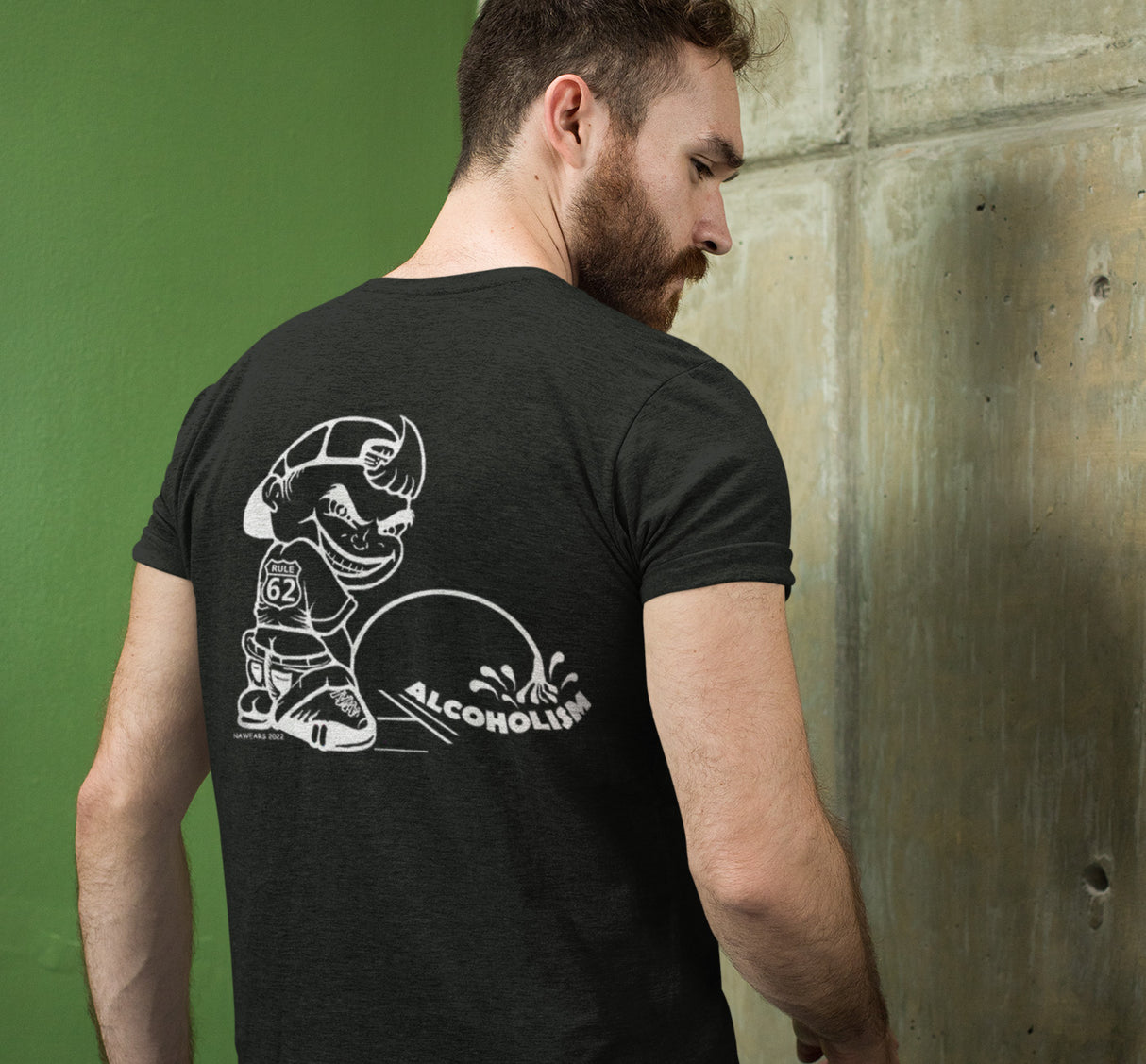 AA - Pissing On Alcoholism V.2 SS Tee