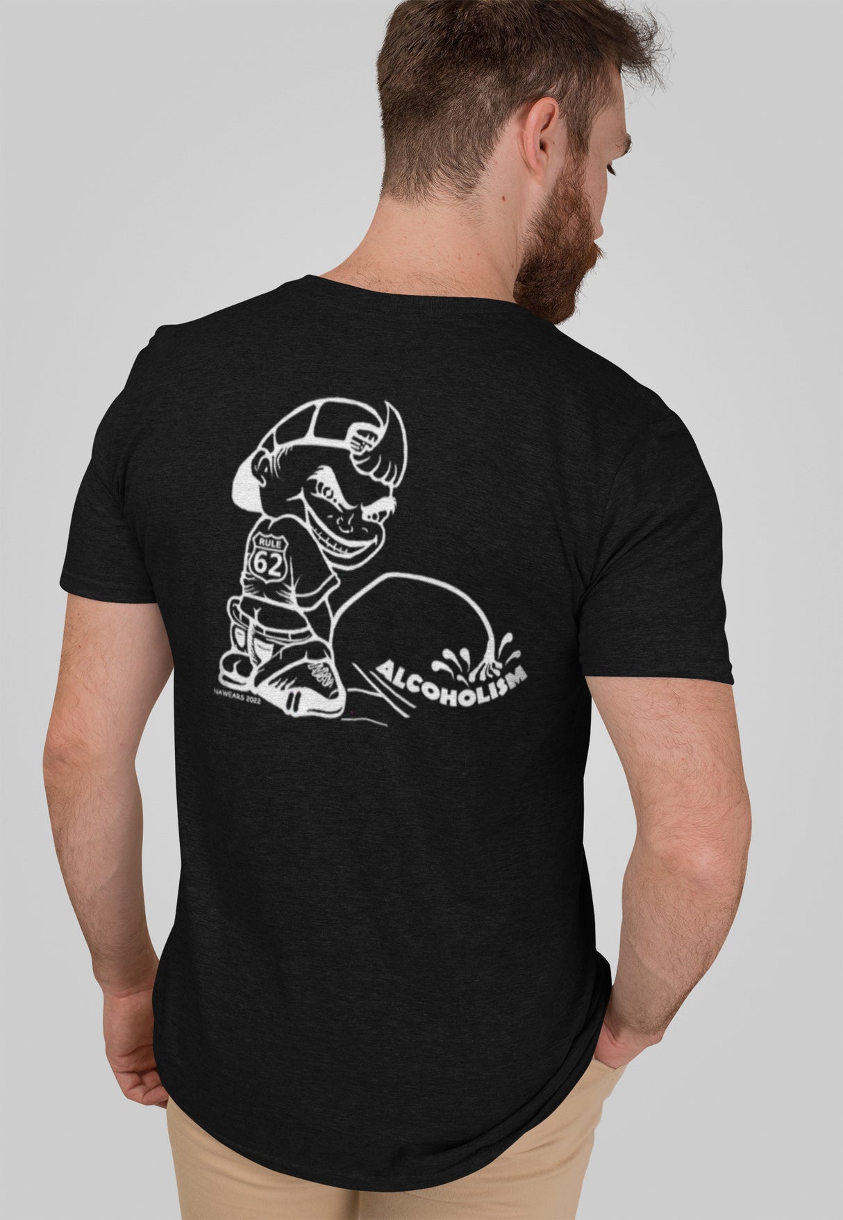 AA - Pissing On Alcoholism V.2 SS Tee