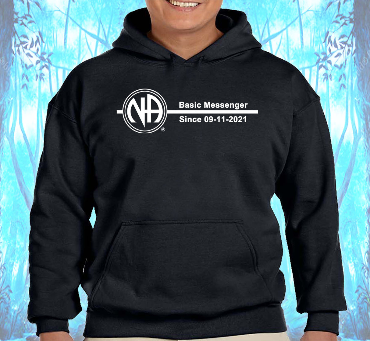 NA Basic Messenger Hoodie