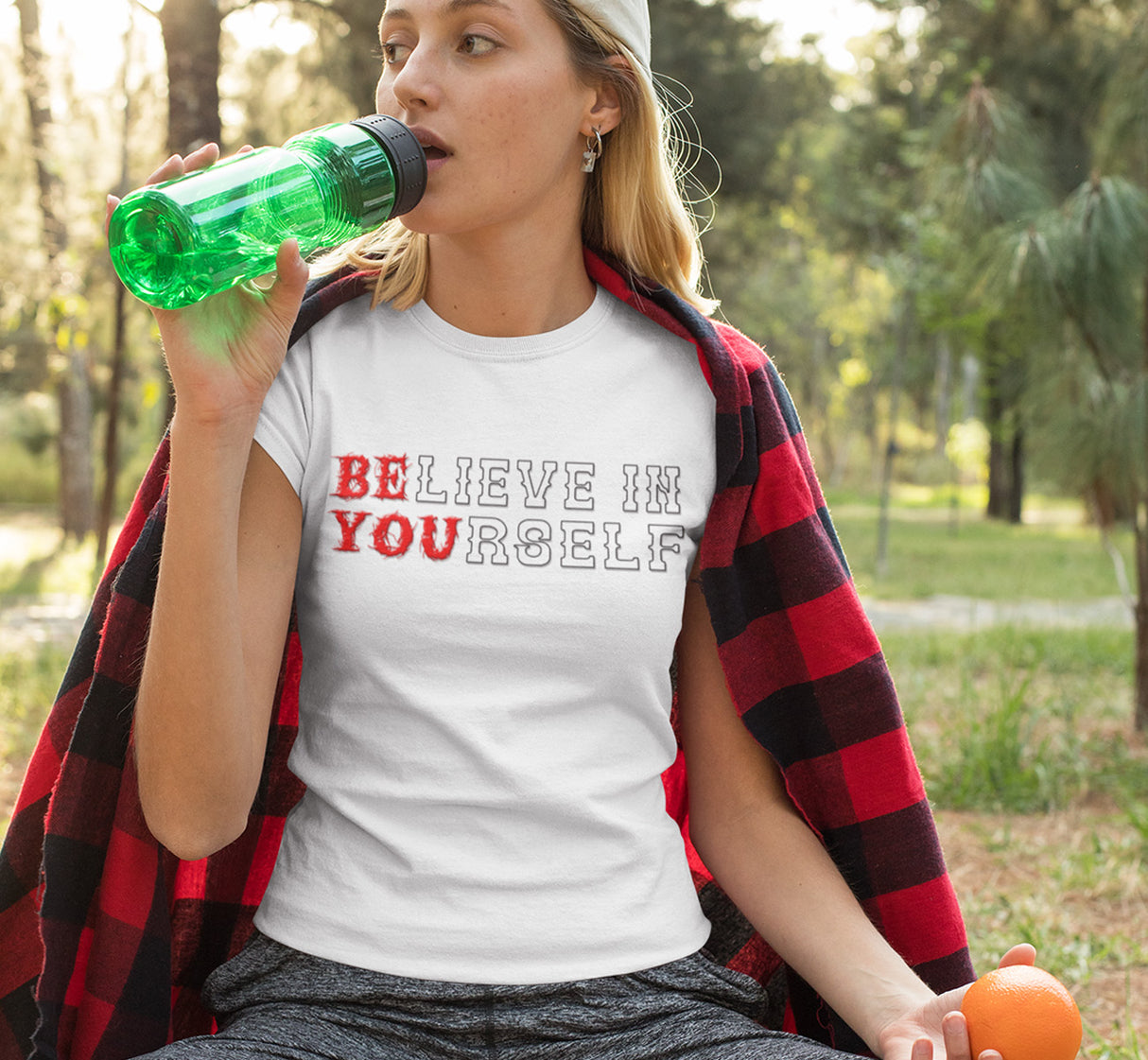 ldTs- Believe In Yourself Women's Tee