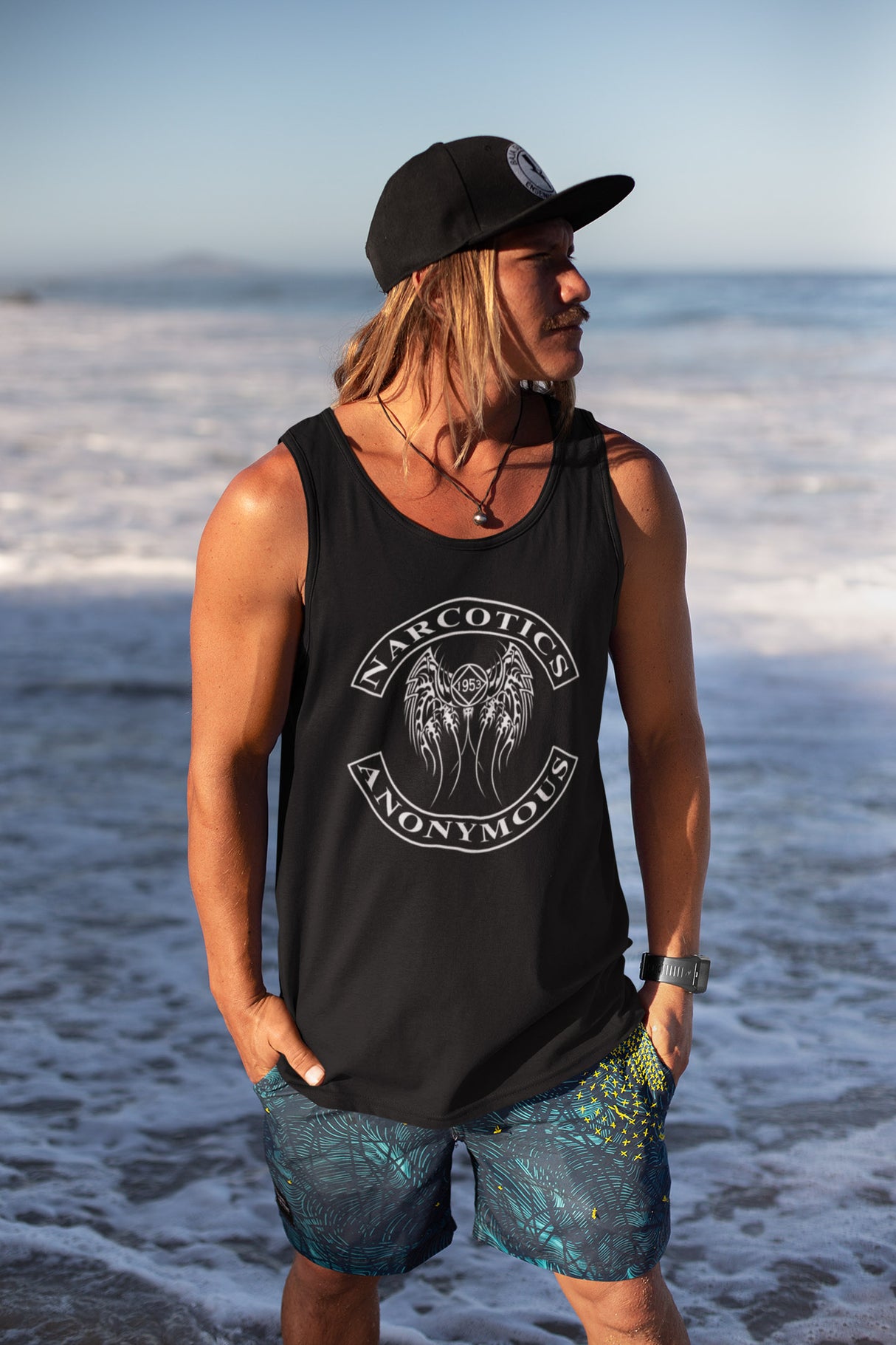 utt- NA Bike Rocker Unisex Tank Tops
