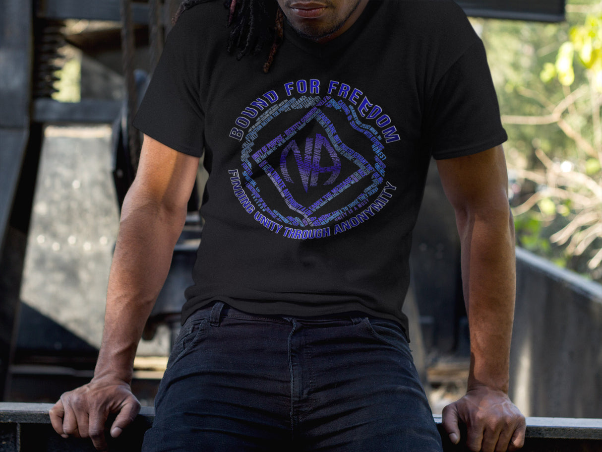 Bound For Freedom dtg V-Neck Tee