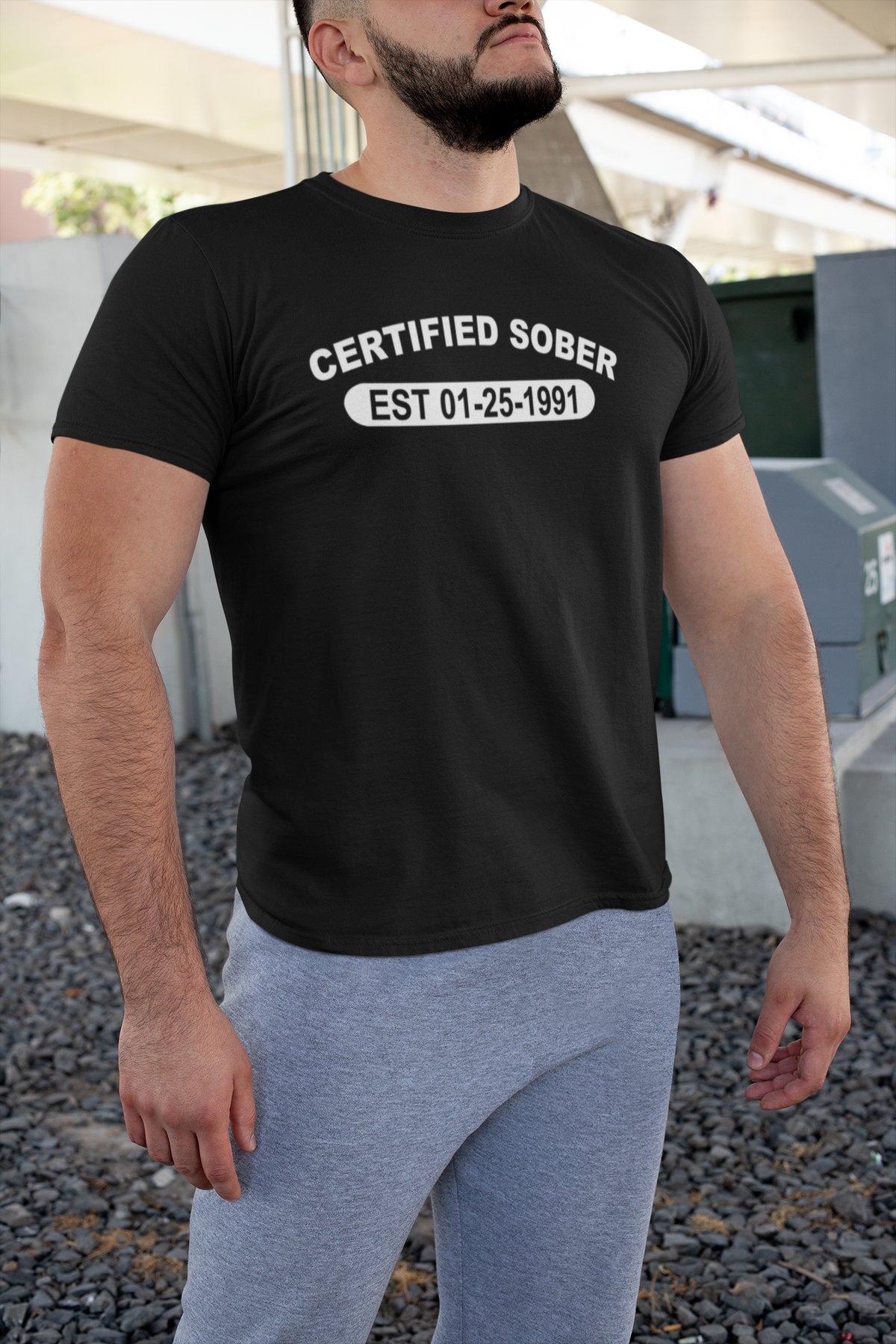 Custom Certified Sober Unisex Tee