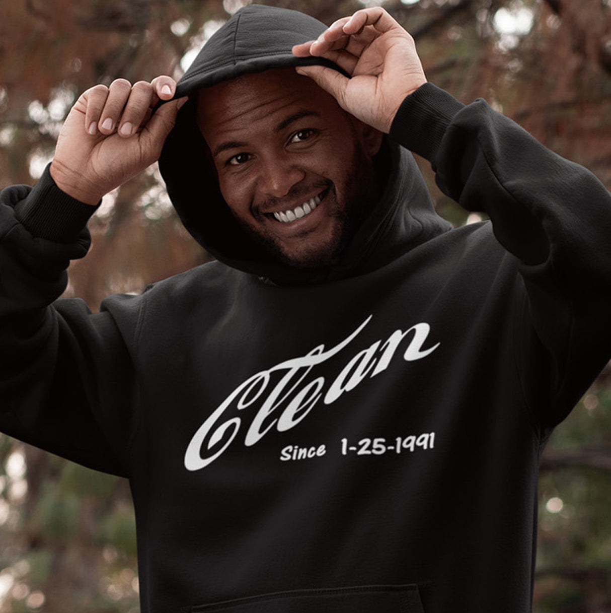 Cola Style Clean Date Pullover Hoodie