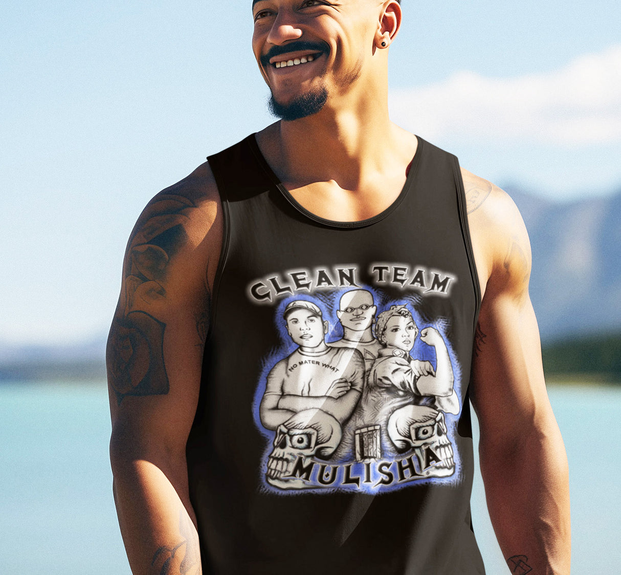 Clean Team Mulisha NA dtg Tank Top