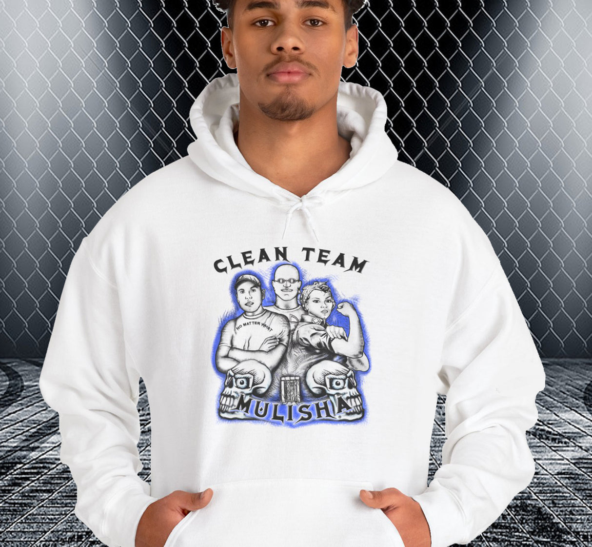 Clean Team Mulisha dtg Hoodie