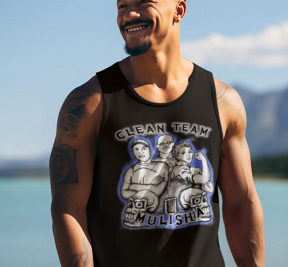 Clean Team Mulisha NA dtg Tank Top