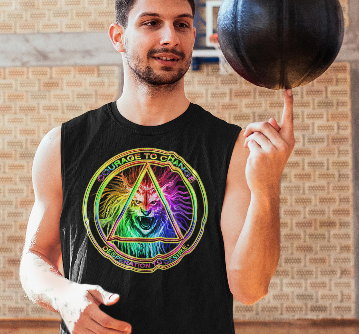 AA Courage To Change dtg Tank Top