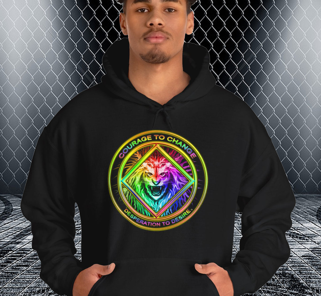 Courage To Change dtg Hoodie