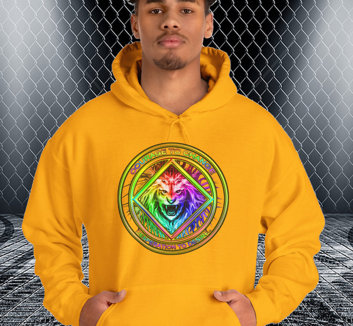 Courage To Change dtg Hoodie