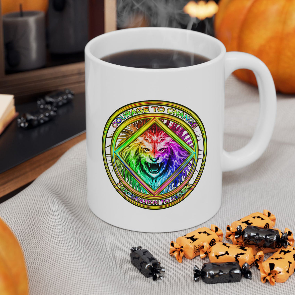 NA Courage To Change 11oz Ceramic Mug