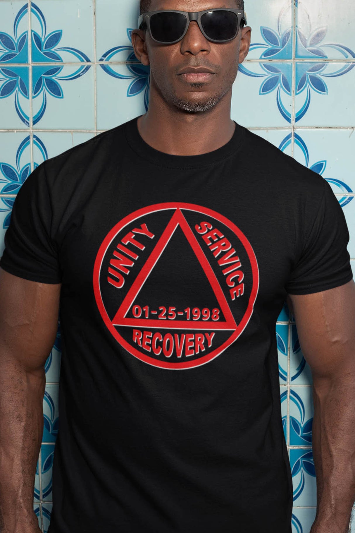 Customized AA Symbol Sober Time Tee