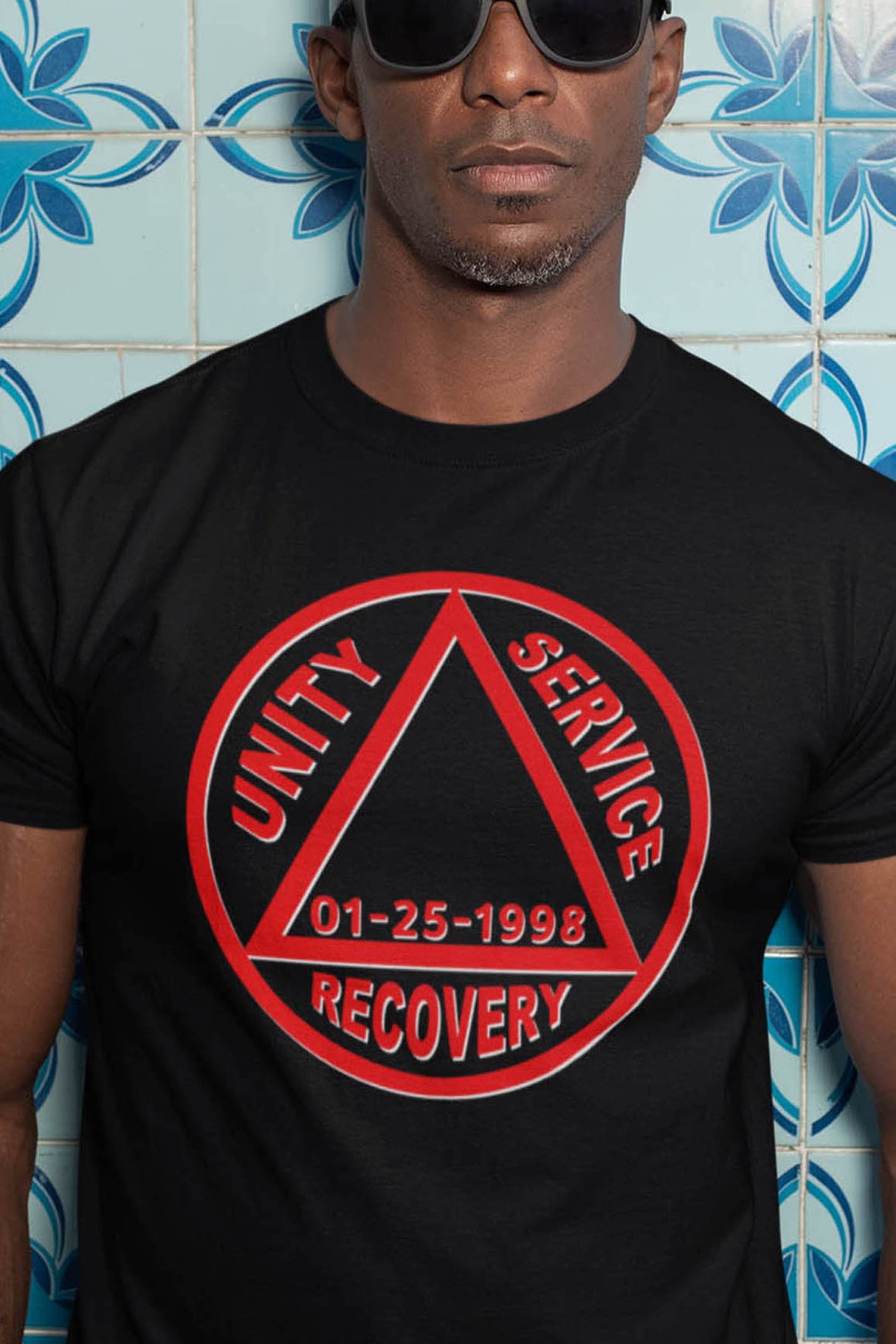 Customized AA Symbol Sober Time Tee
