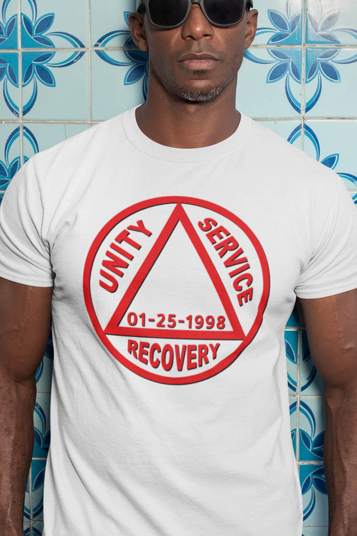 Customized AA Symbol Sober Time Tee