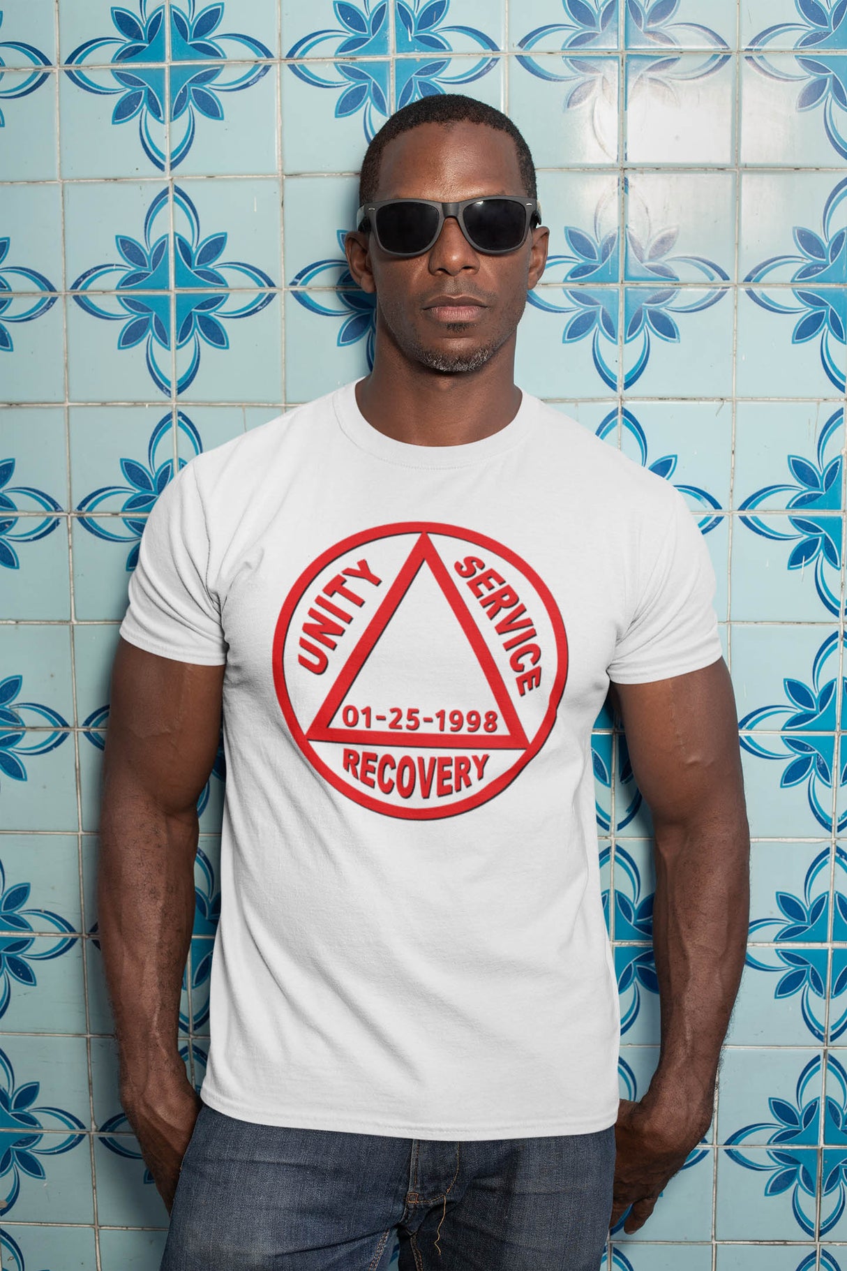 Customized AA Symbol Sober Time Tee