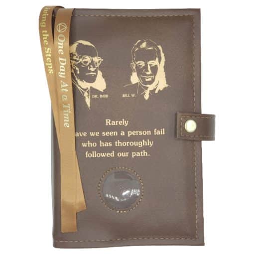 Cover-AA Double Book Cover for Regular Hardback Books – Bill & Bob and Coin Holder
