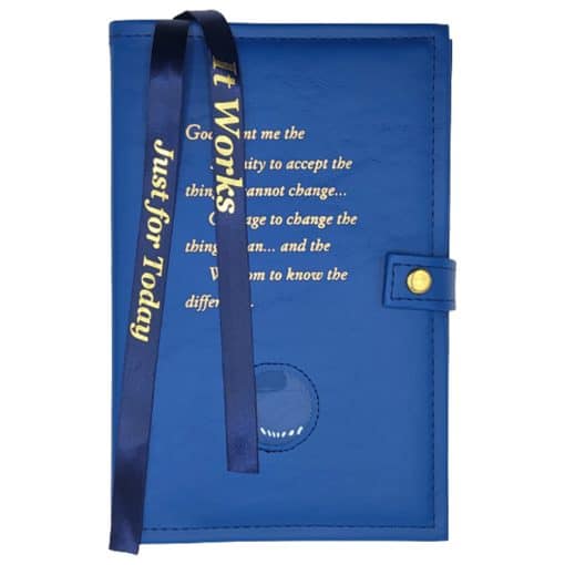 Cover-NA Double Book Cover- 6th ed Serenity Prayer Medallion Holder