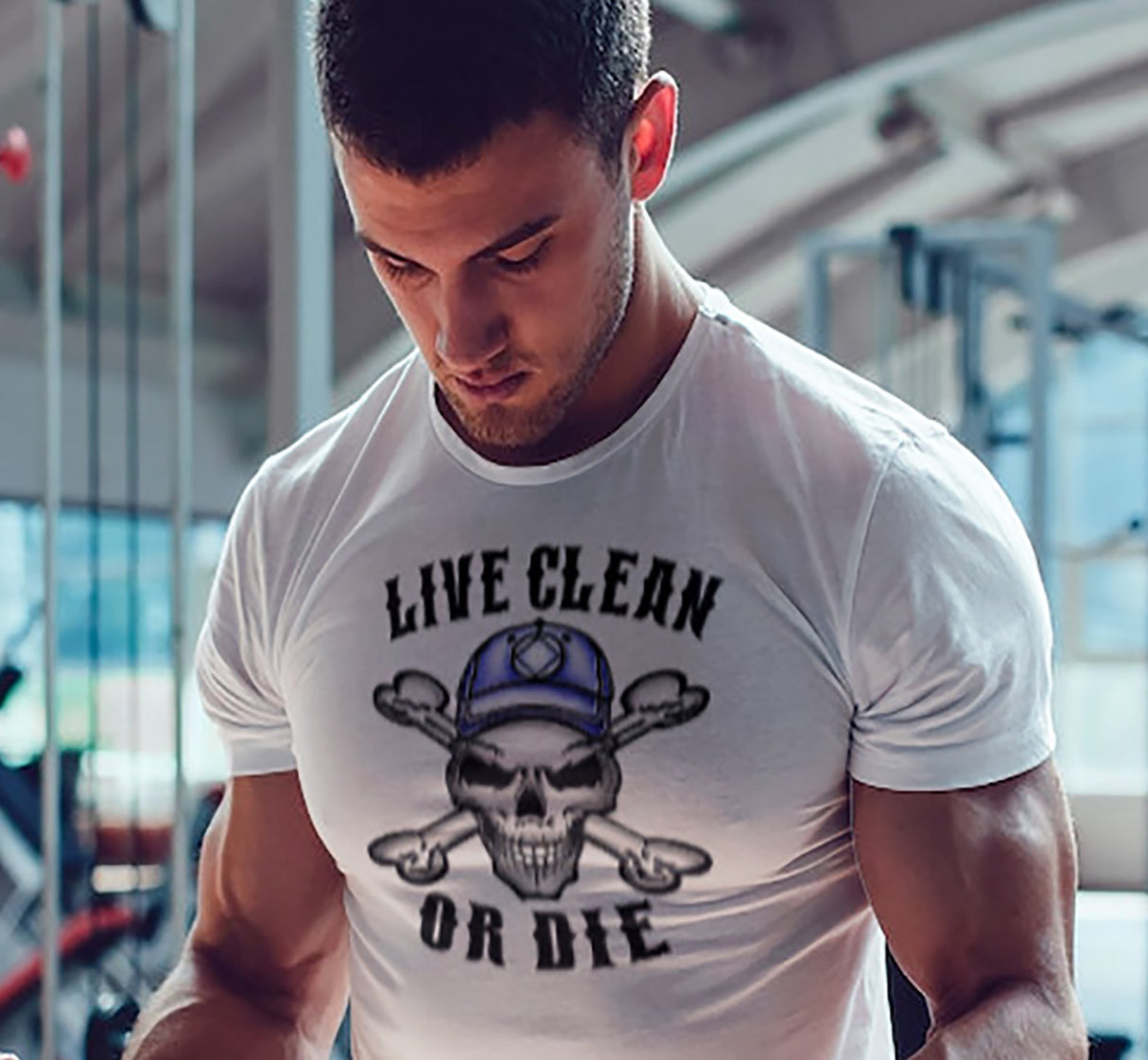 Live Clean Or Die V.2 dtg Tee