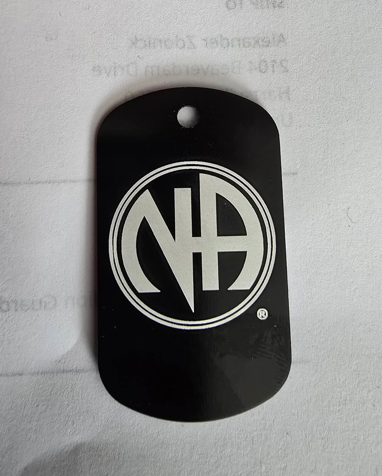 Clean Date Dog Tag