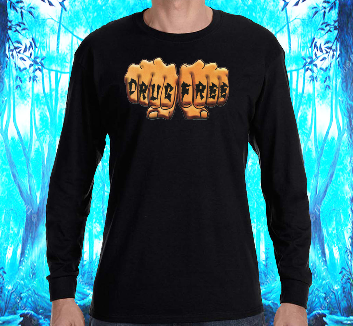 Drug Free Fist SS/LS Tee