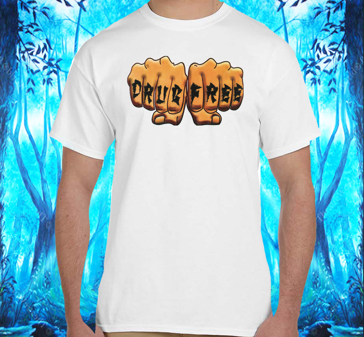 Drug Free Fist SS/LS Tee