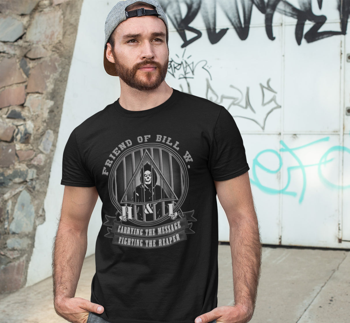 Fighting The Reaper AA dtg Tee