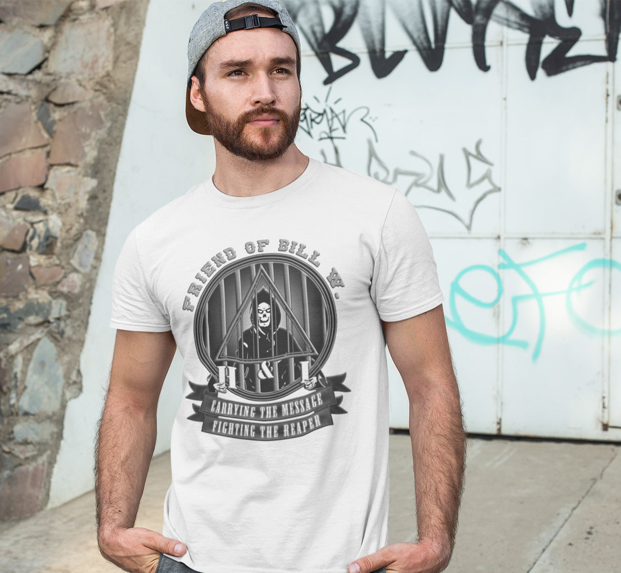 Fighting The Reaper AA dtg Tee