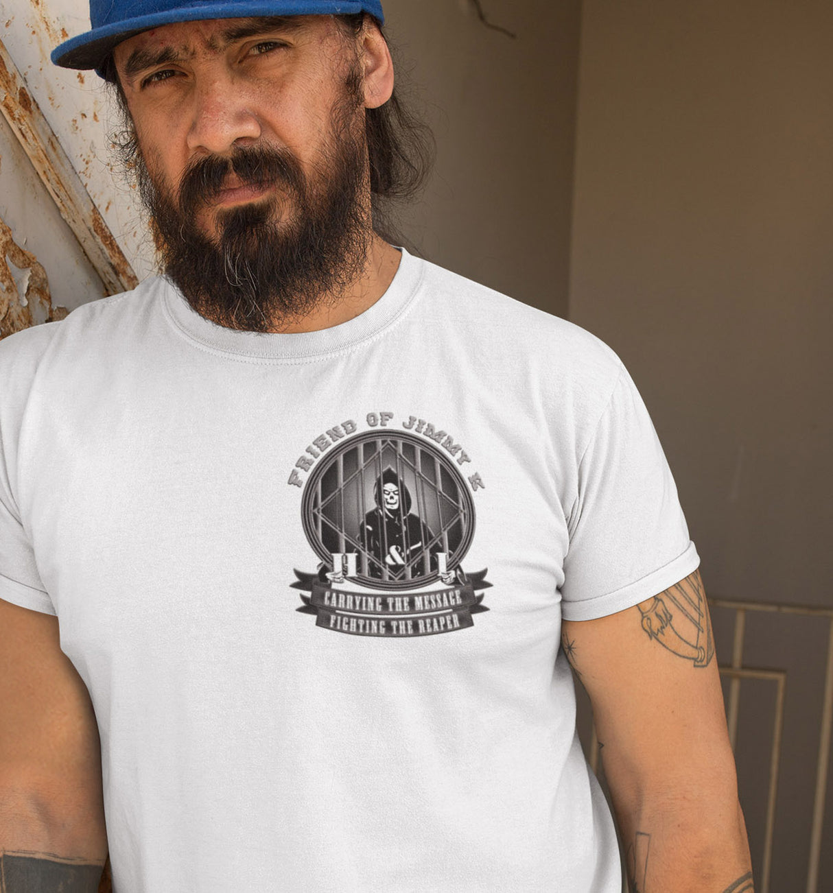 3" H&I Fighting The Reaper Tee
