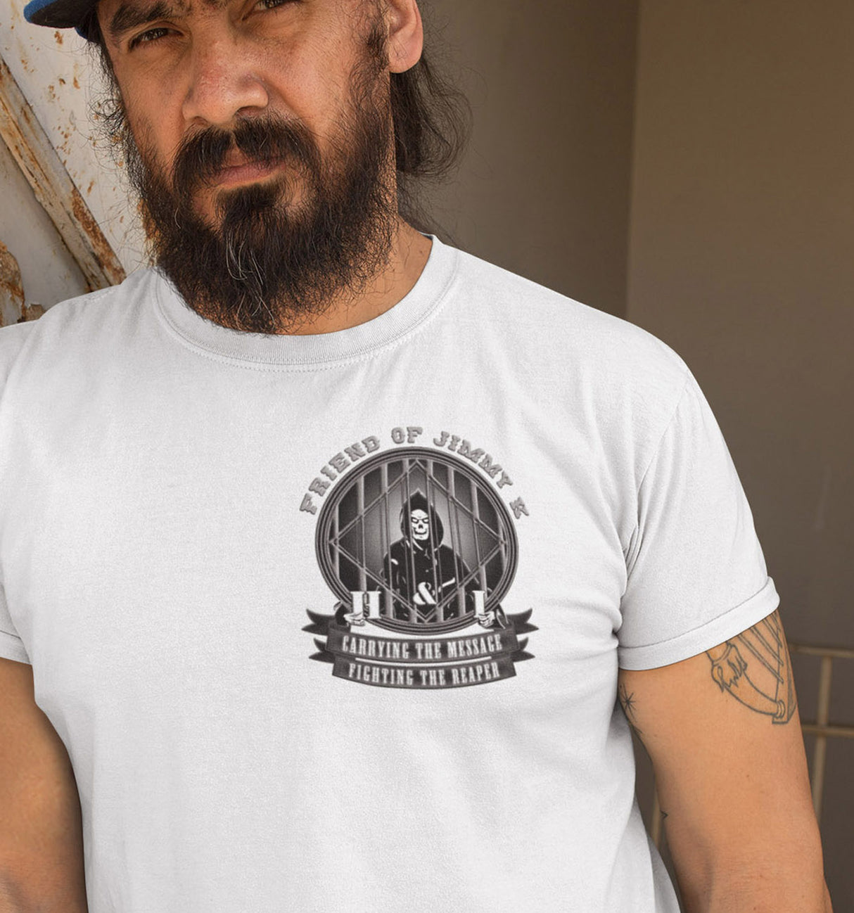 3" H&I Fighting The Reaper Tee