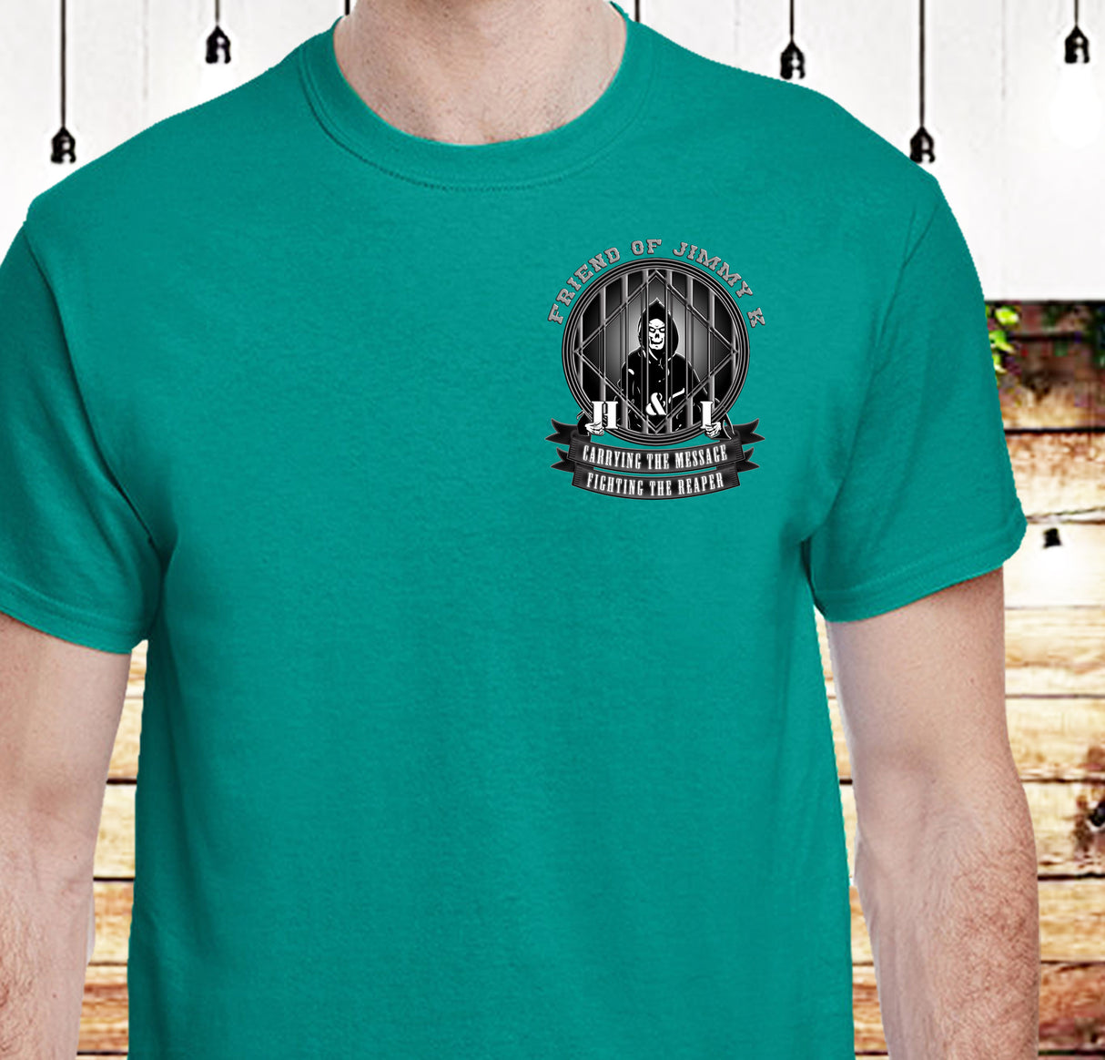 3" H&I Fighting The Reaper Tee