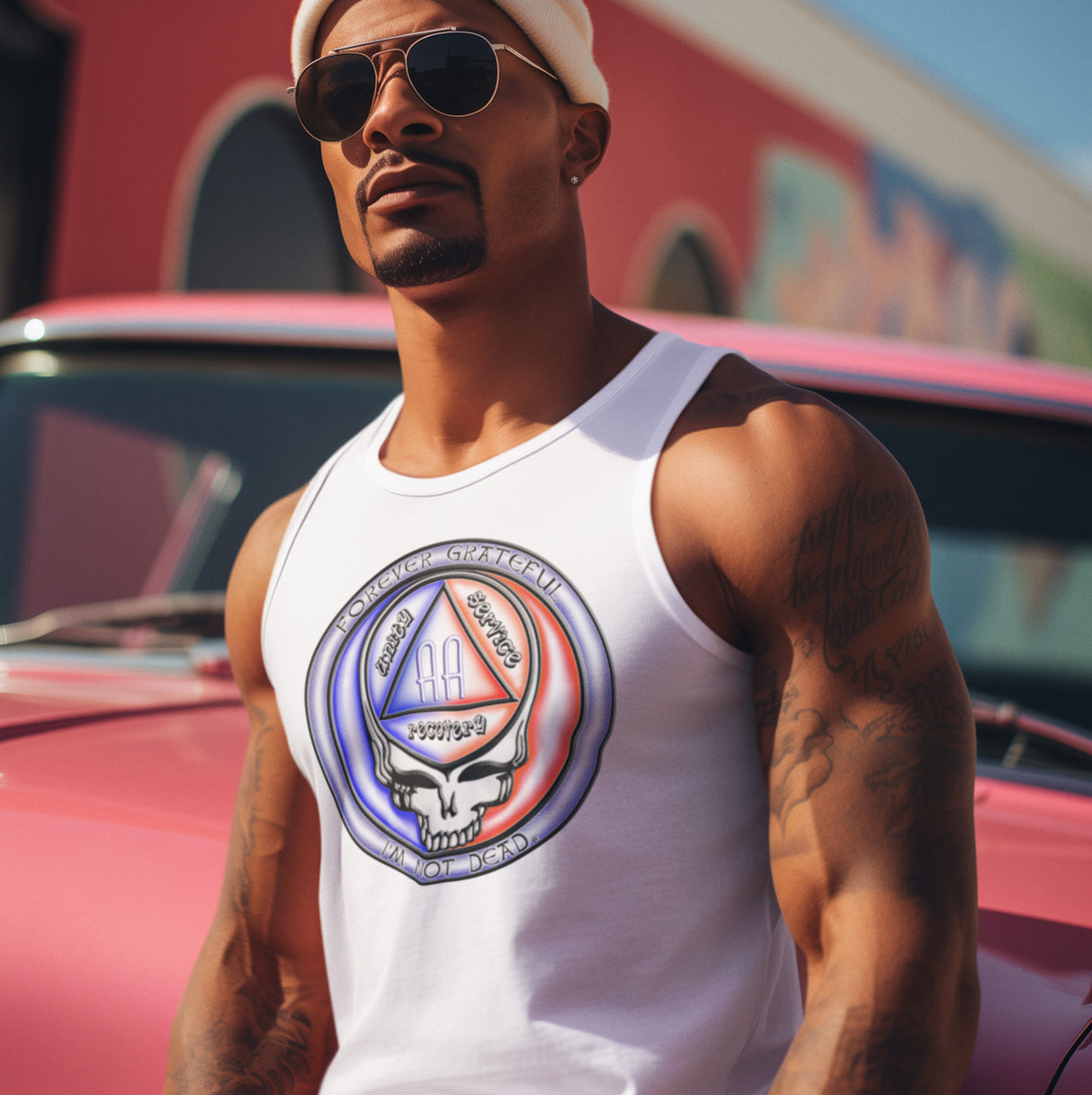 AA Forever Grateful dtg Tank Top