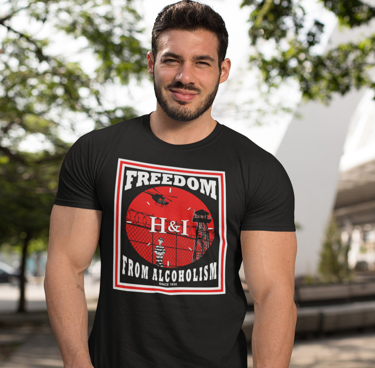 H&I Freedom From Alcoholism AA dtg Tee
