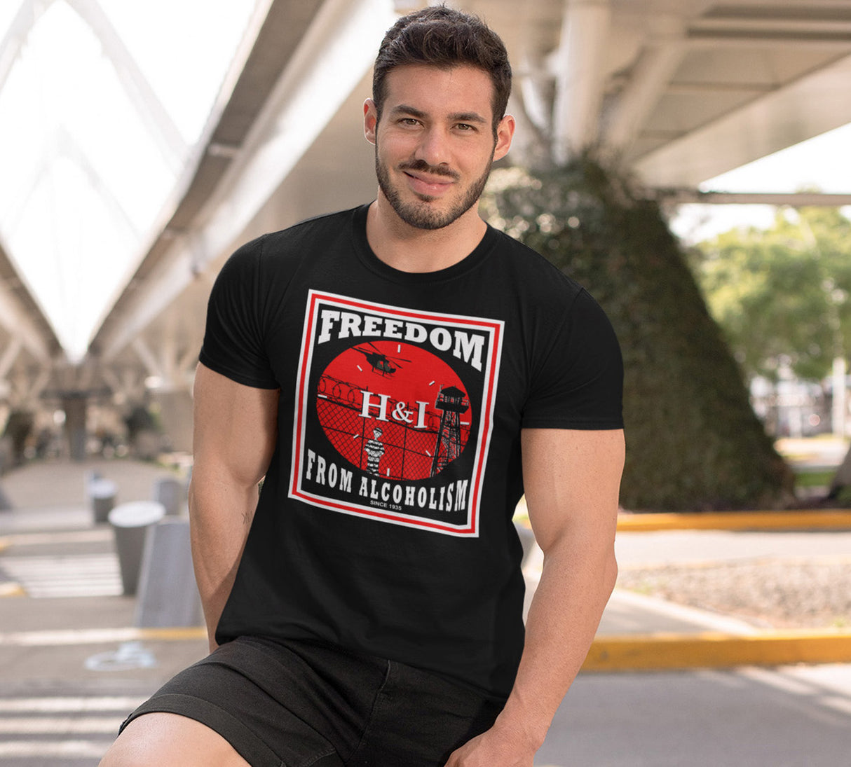 H&I Freedom From Alcoholism AA dtg Tee