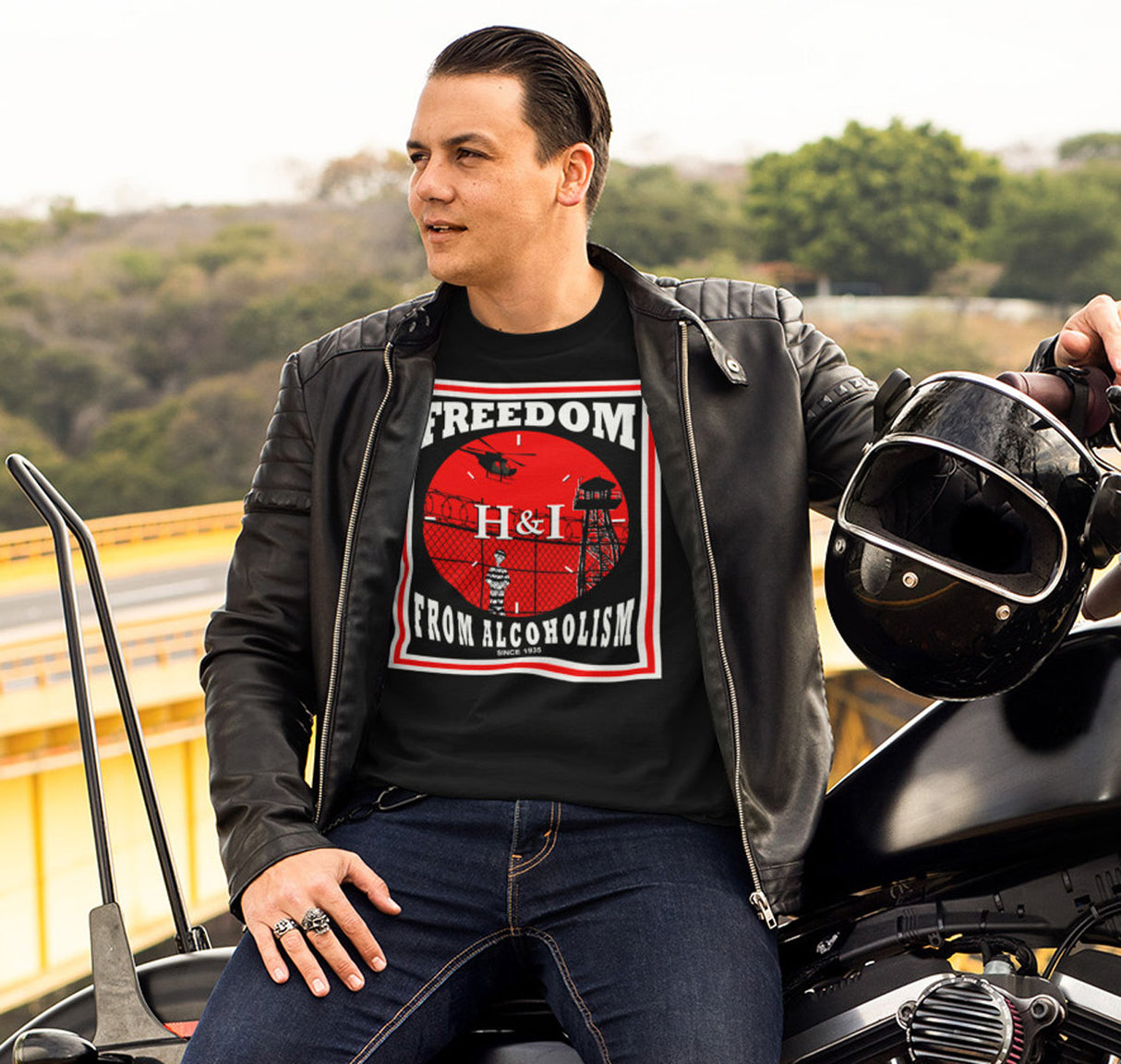 H&I Freedom From Alcoholism AA dtg Tee