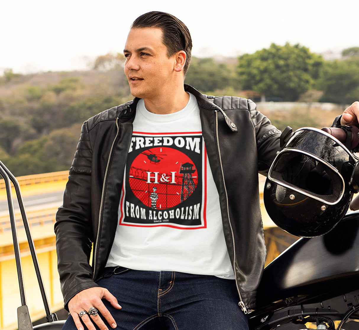 H&I Freedom From Alcoholism AA dtg Tee