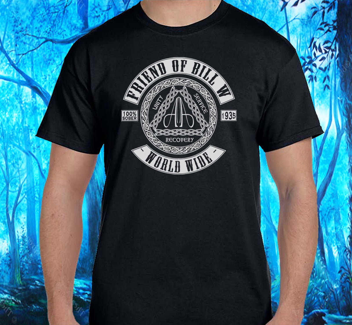 AA - Friend Of Bill W V.2 Tee