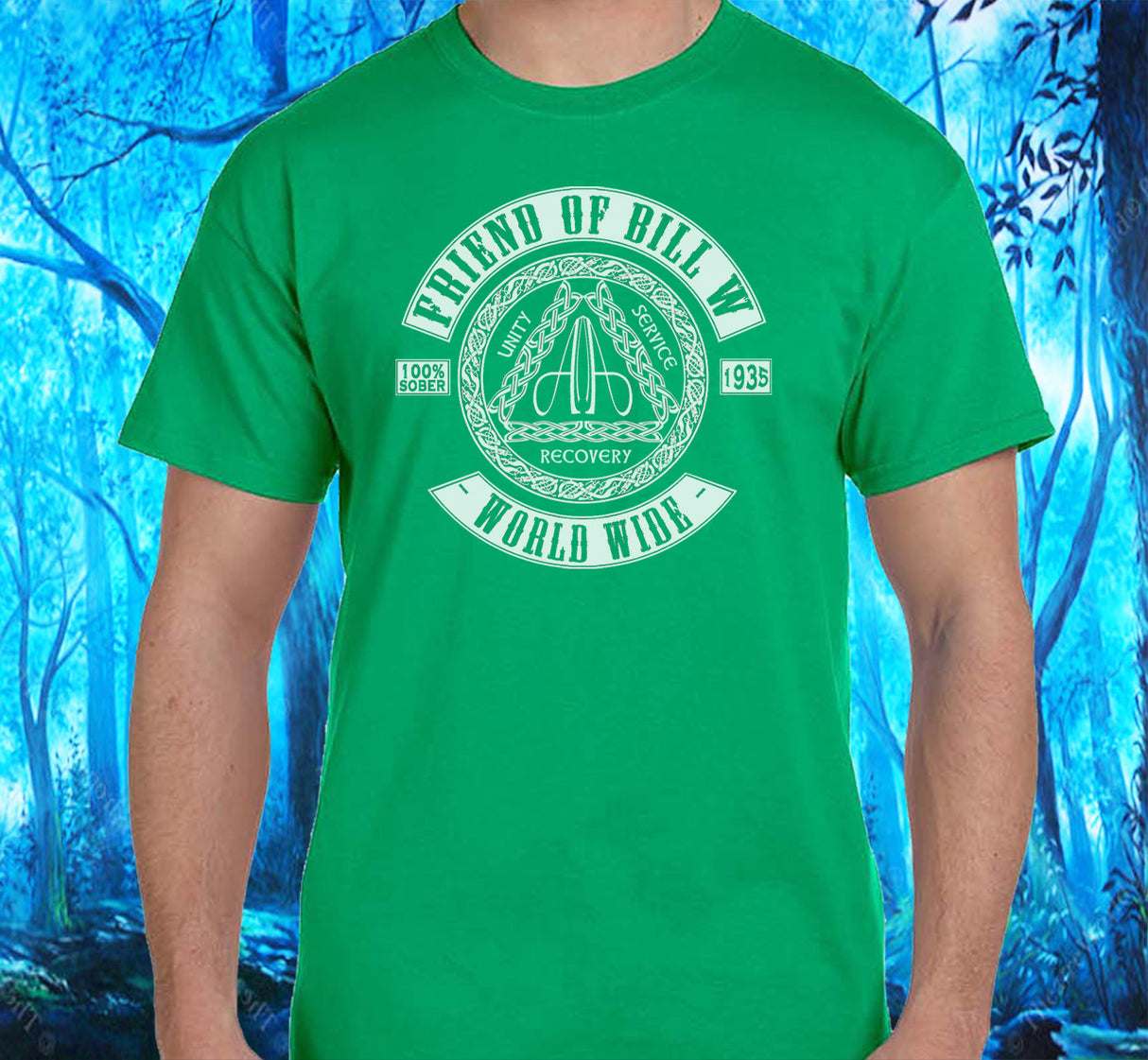 AA - Friend Of Bill W V.2 Tee