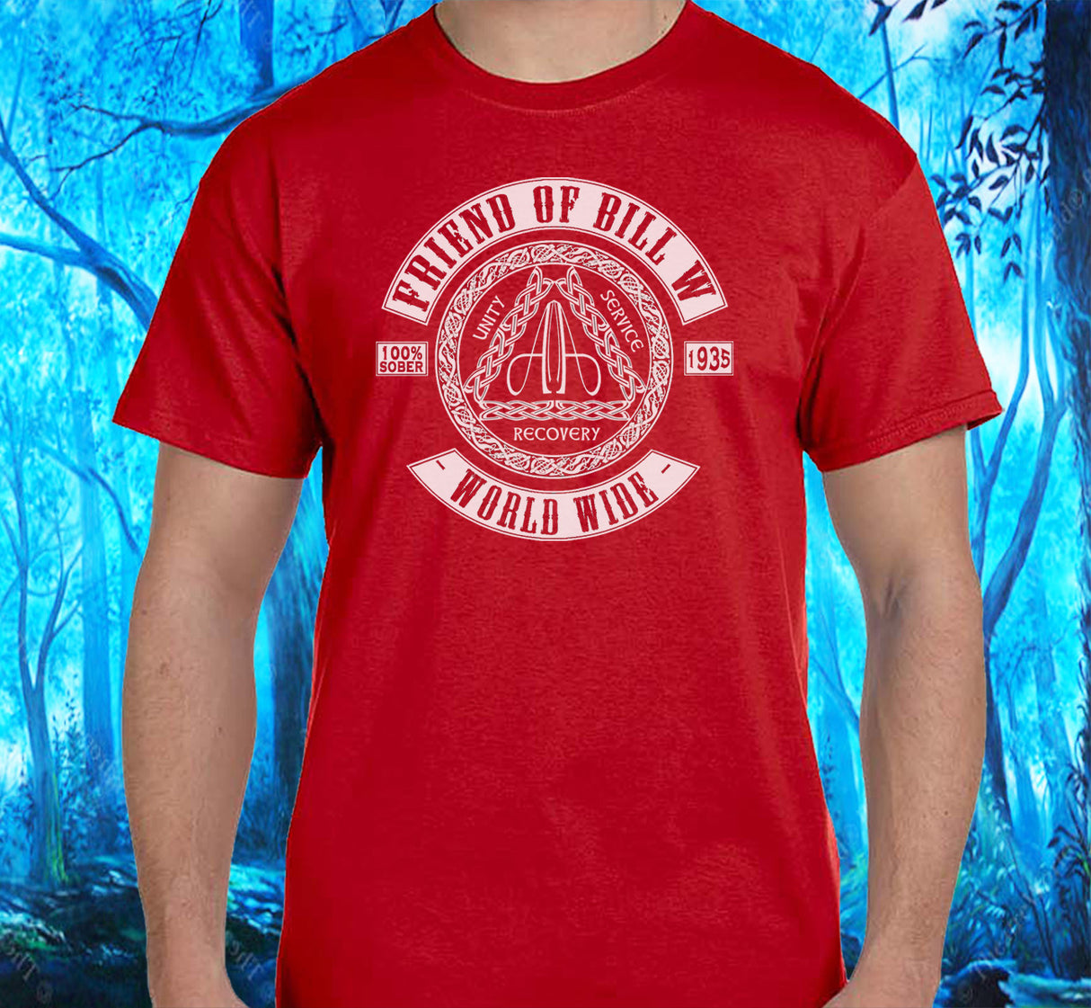 AA - Friend Of Bill W V.2 Tee