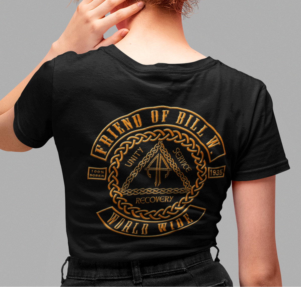 aalt- AA Friend Of Bill W V.2 Women's Tee