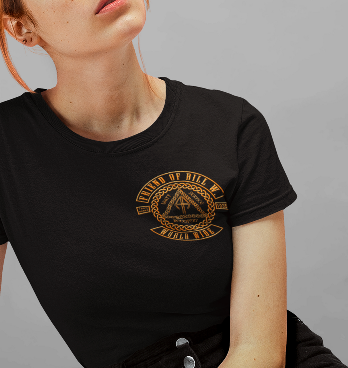 aalt- AA Friend Of Bill W V.2 Women's Tee