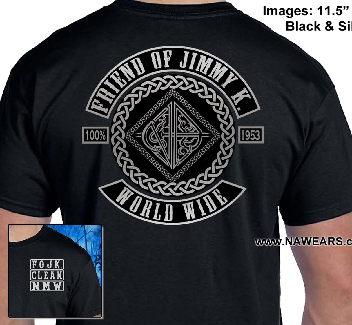 Friend Of Jimmy K Demo Tee CLEARANCE