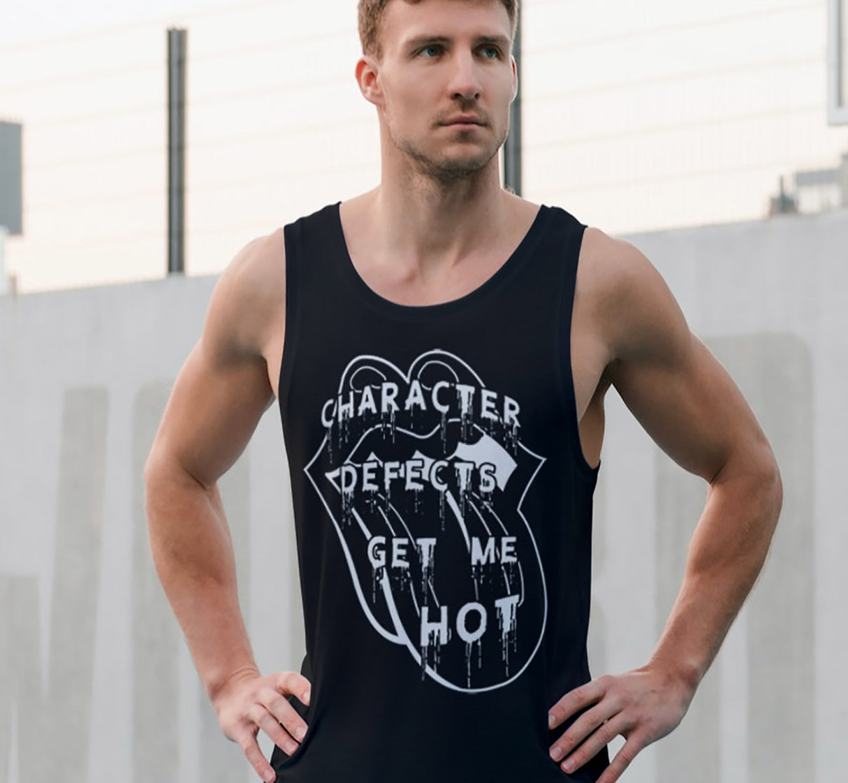 utt- Defects Get Me Hot Unisex Tank Tops