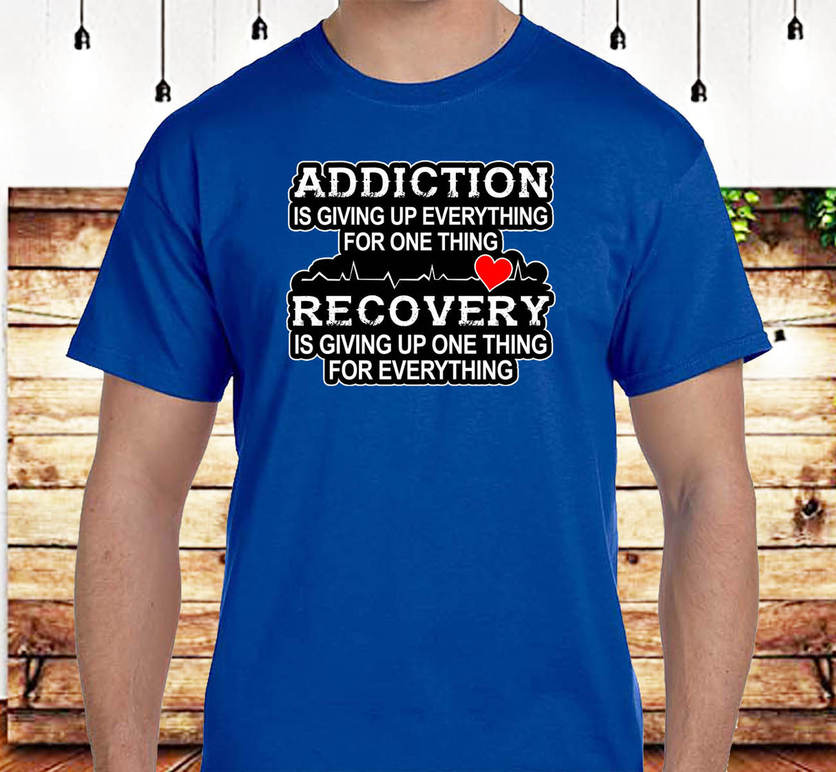 Recovery - Give Up One Thing SS/LS Tee